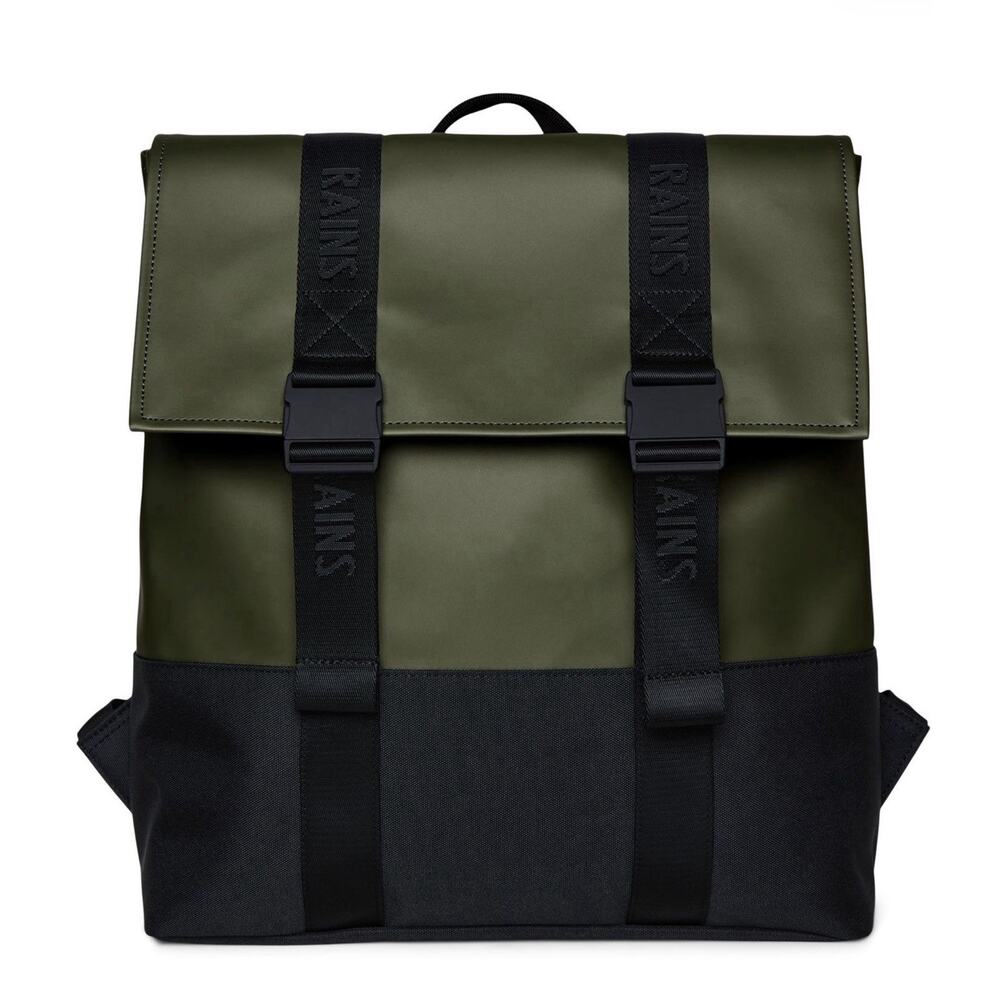 SOLD New RAINS Trail MSN Bag Backpack In Evergreen